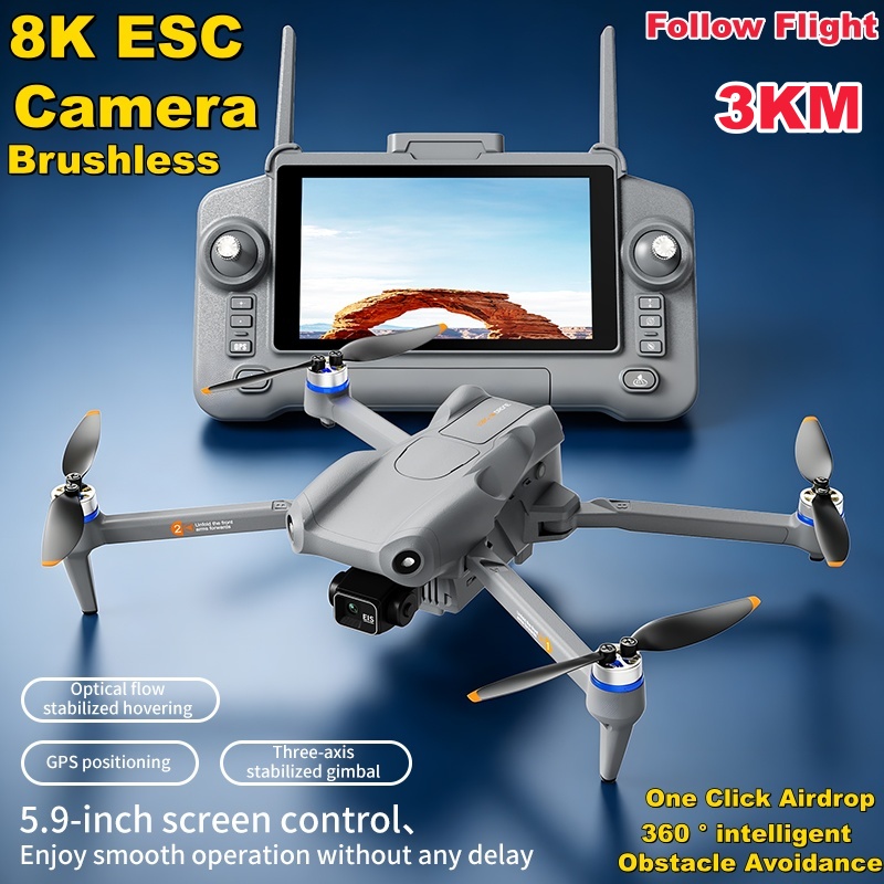 4 In 1 Esc - 5.9in Touch Screen 3 Axis Gimbal