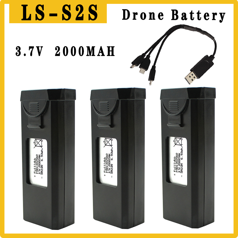 Balance Charger Rc - Original S2S Drones Battery 3.7V 2000mAh