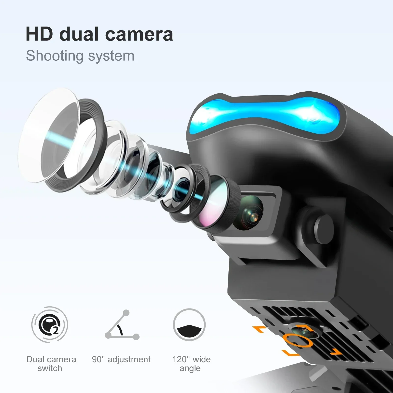 New E99 Pro HD 4K Drone Dual C - Brushed Drone Motor ulasan dan harga