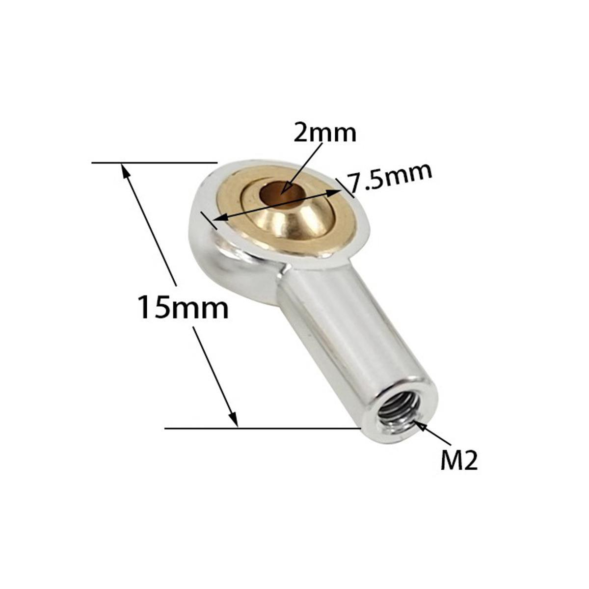 M2 Metal Ball Linkage Rod Ends - Flight Controller ulasan dan harga