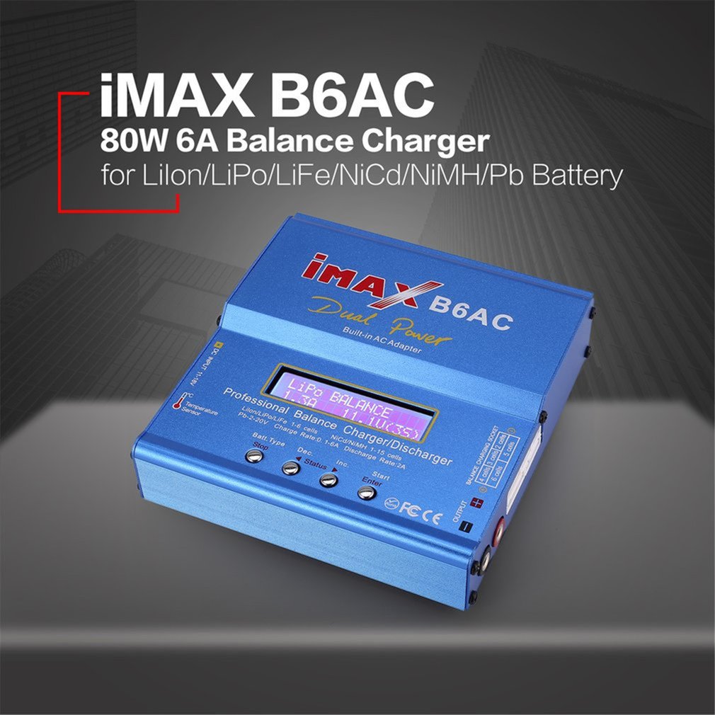 For iMAX B6AC 80W Battery Char - Balance Charger Rc ulasan dan harga