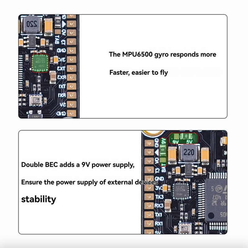 80A+F405/F722 STACK for 13inch - Flight Controller ulasan dan harga