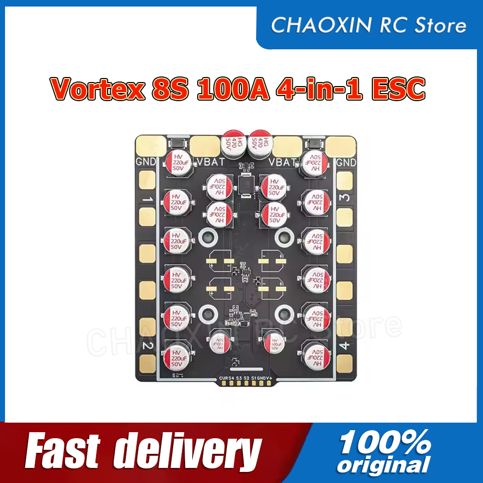 Vortex 8S 100A 4-in-1 ESC BLS  - Fpv Drone ulasan dan harga