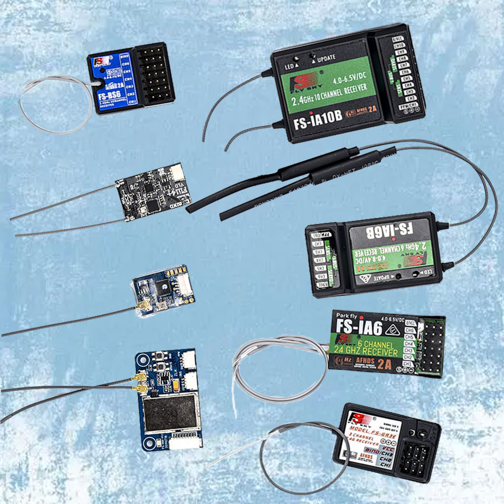 Flysky RC Receiver FS-IA6 IA6B - Fpv Drone ulasan dan harga