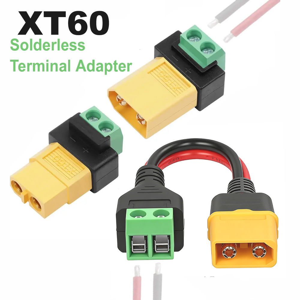 Solderless 2 Pin to XT60 Male  - Balance Charger Rc ulasan dan harga