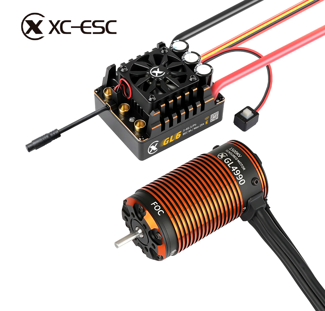 XC COMBO FOC CRAWLER BRUSHLESS - 4 In 1 Esc ulasan dan harga