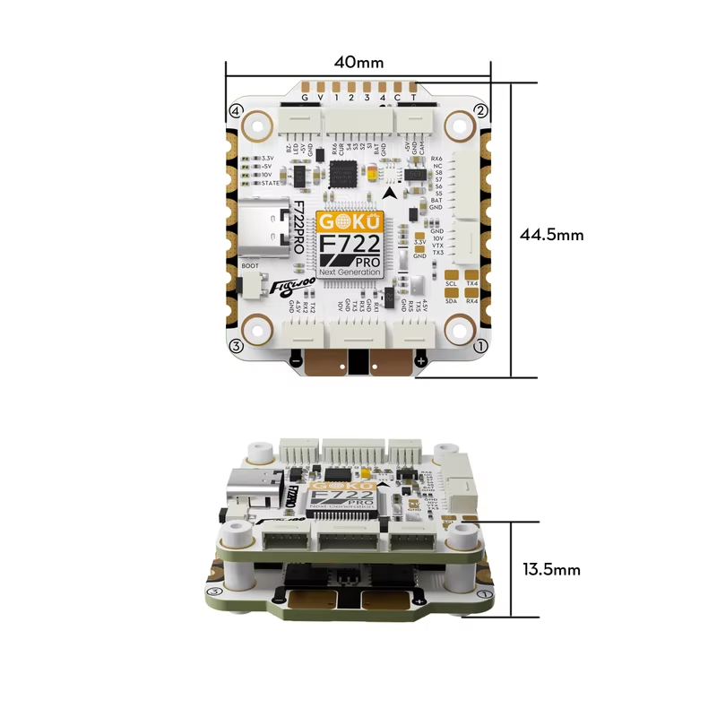 Flywoo GOKU F722 Pro V2 55A 30 - F722 Flight Controller ulasan dan harga