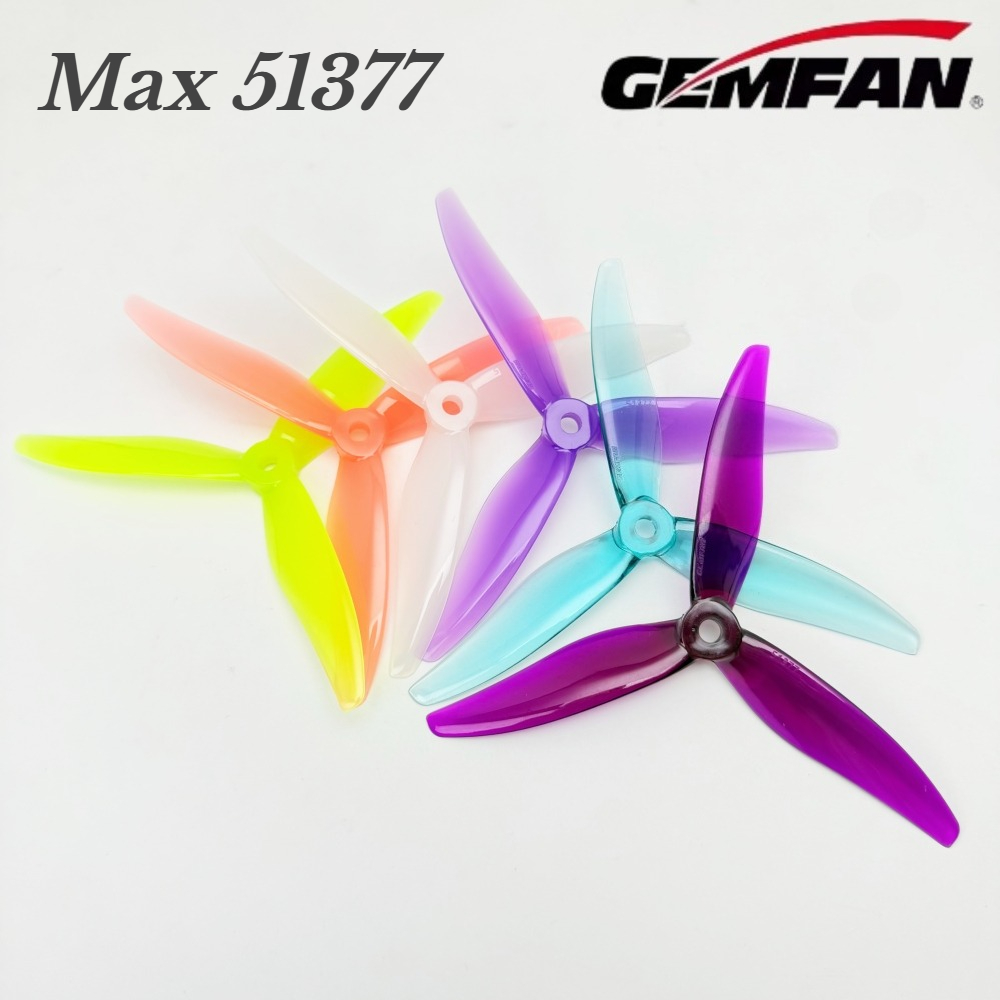2Pairs Gemfan Hurricane 51377  - 5 Inch Propeller ulasan dan harga