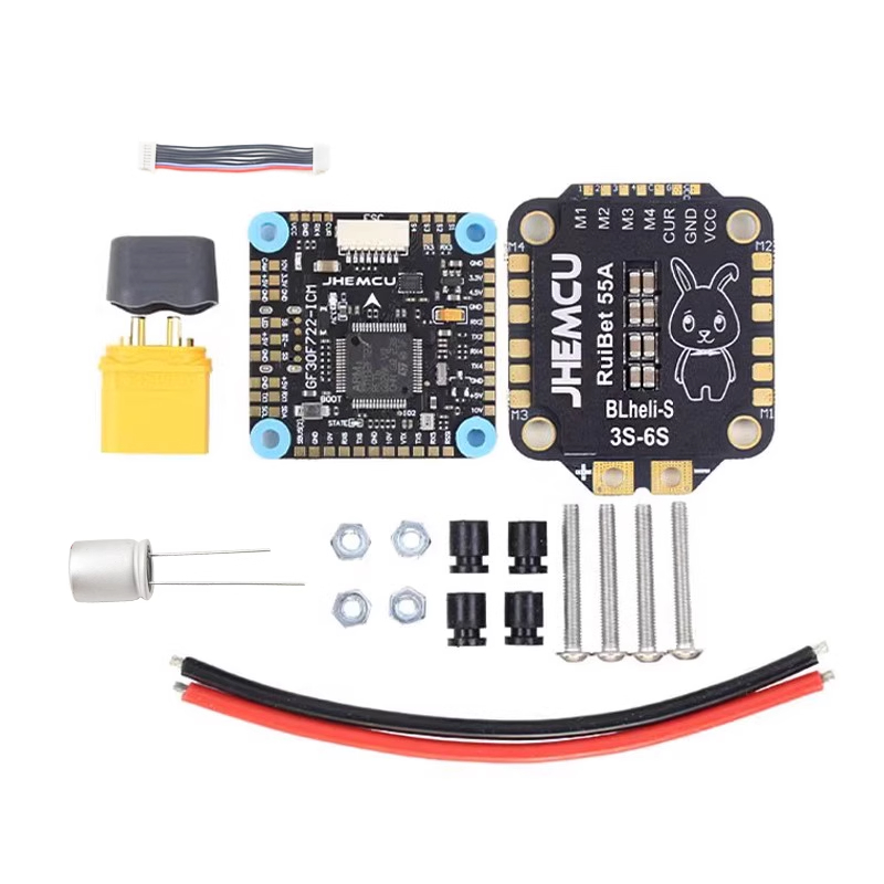 JHEMCU F722 Stack 55A GF30F722 - F722 Flight Controller ulasan dan harga