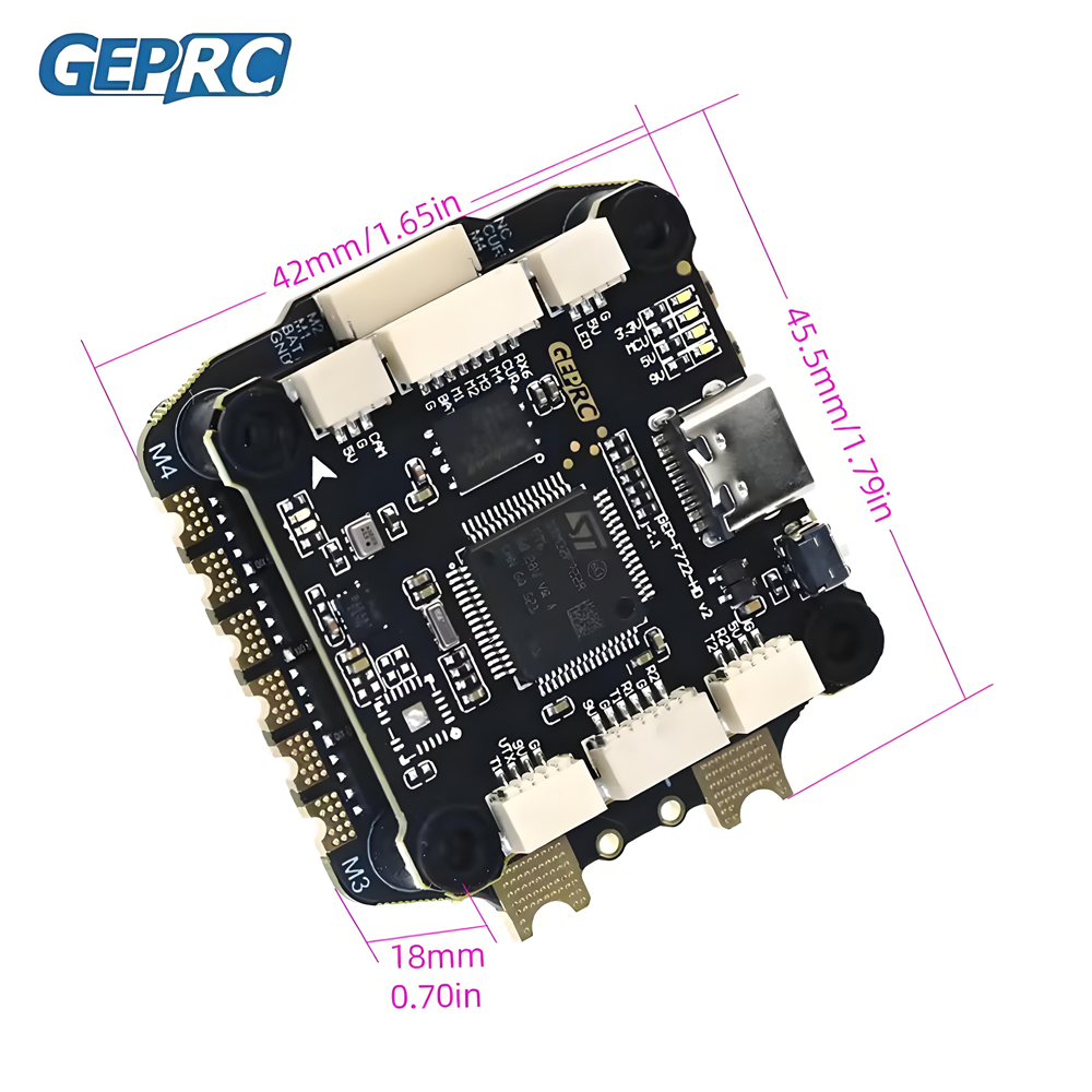 APGEPRC TAKER F722 BLS 65A V2  - F722 Flight Controller ulasan dan harga