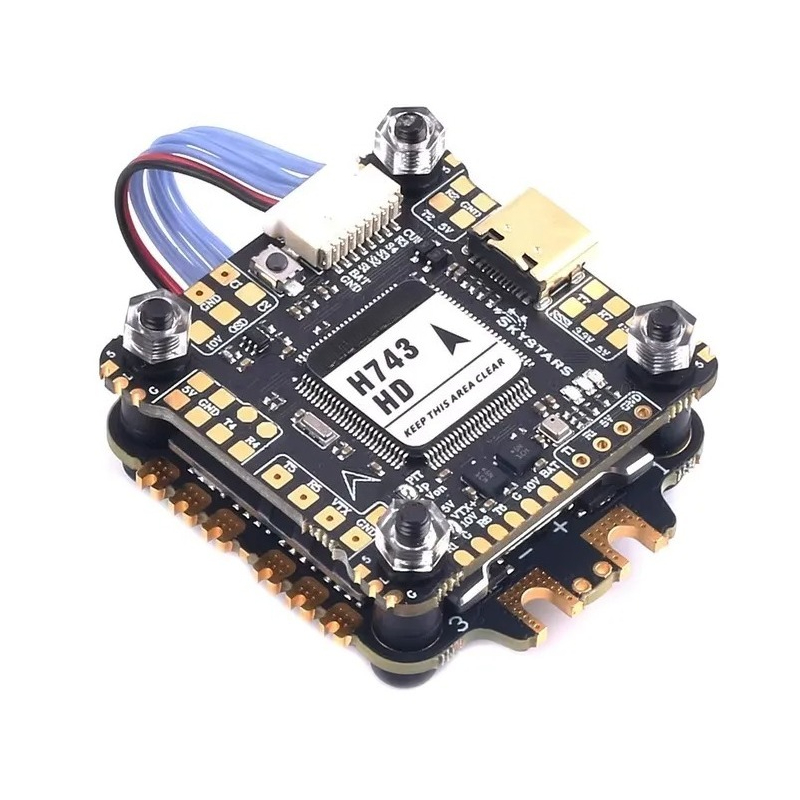 SKYSTARS H743 Dual Gyro Flight - 4 In 1 Esc ulasan dan harga