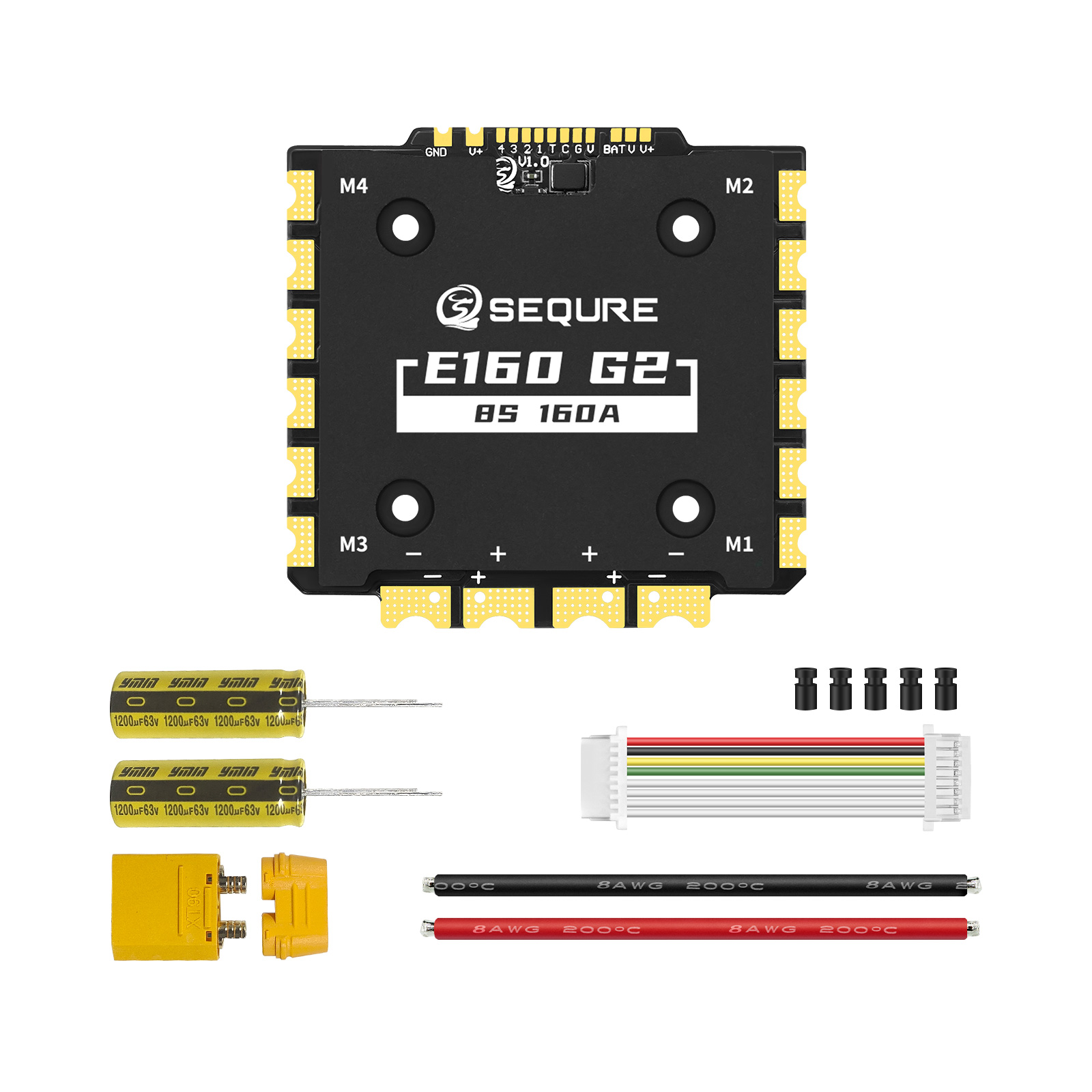 SEQURE E130 G2 & E160 G2 4-12S - Analog Fpv Camera ulasan dan harga