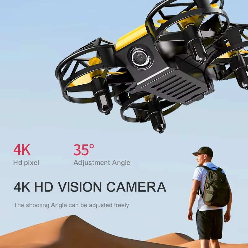 D12 Mini Drone 4k Profession H - Brushed Drone Motor ulasan dan harga