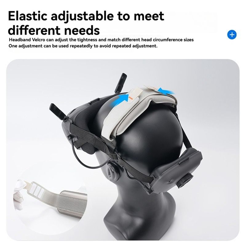 Y44A Auxiliary Headband for DJ - Drone Goggles Dji ulasan dan harga