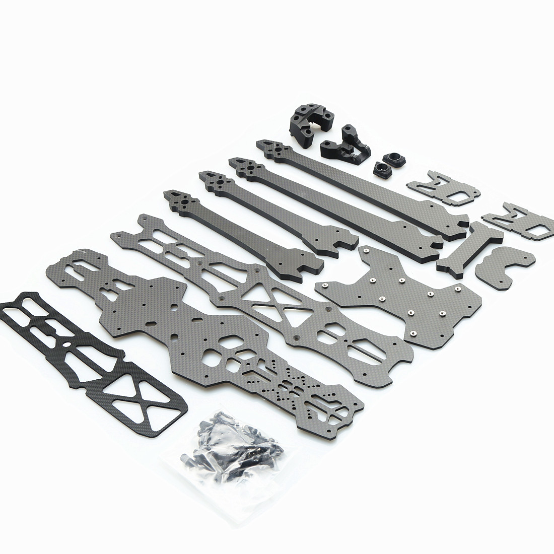 GK-V3 10 inch 435mm Wheelbase  - Carbon Fiber Drone Frame ulasan dan harga
